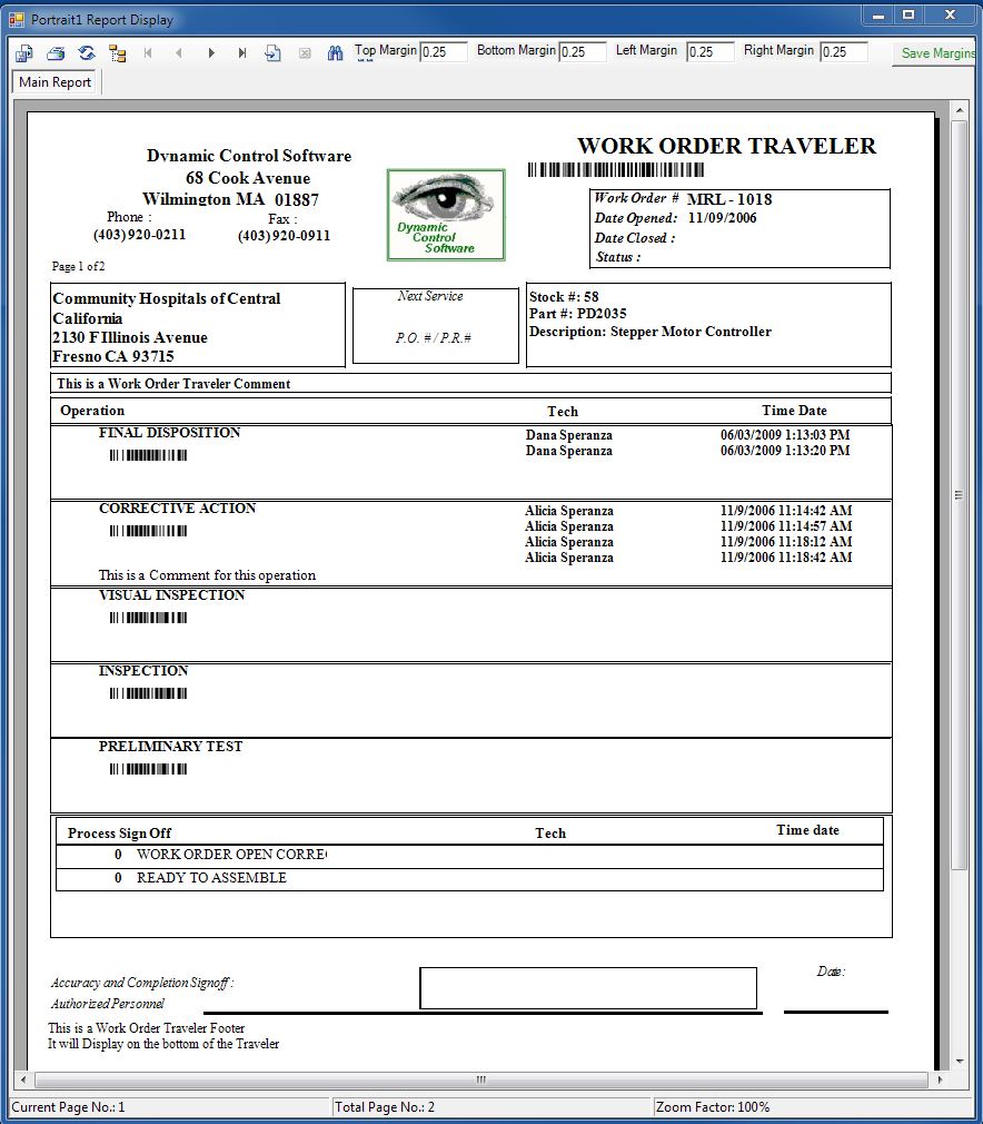 manufacturing order template