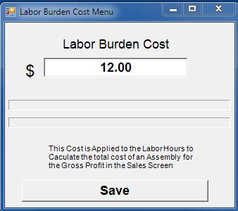 Inventory Software Burden Cost